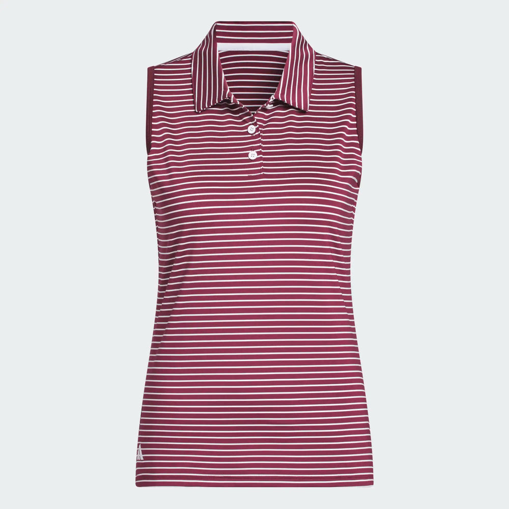 Adidas Performance Stripe Sleeveless Polo [AW26]