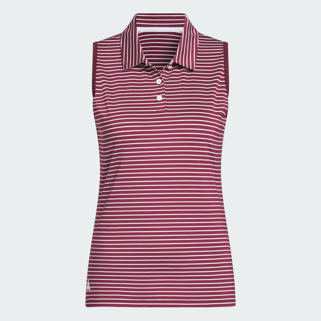 Adidas Performance Stripe Sleeveless Polo [AW26]