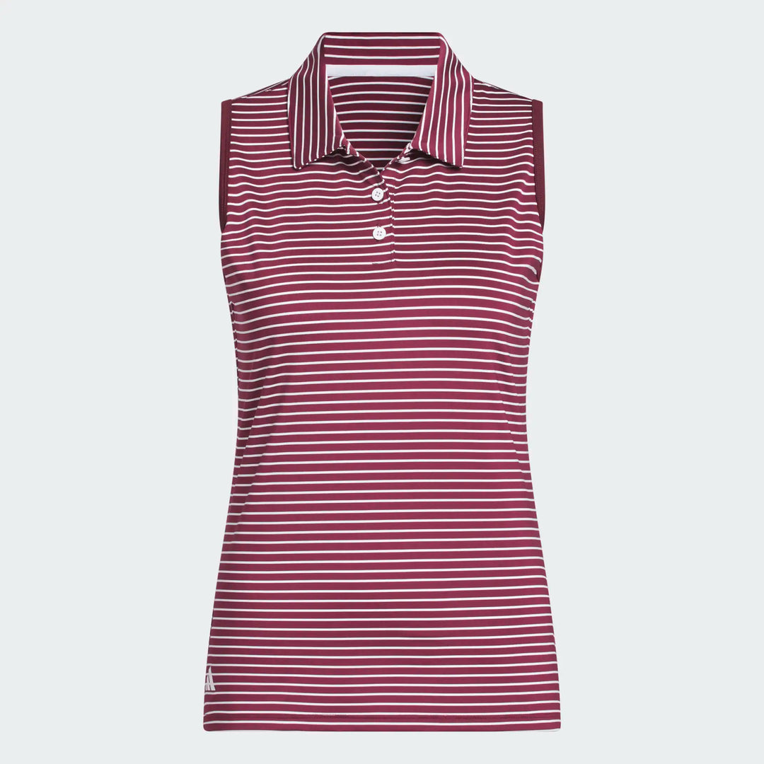 Adidas Performance Stripe Sleeveless Polo [AW26]