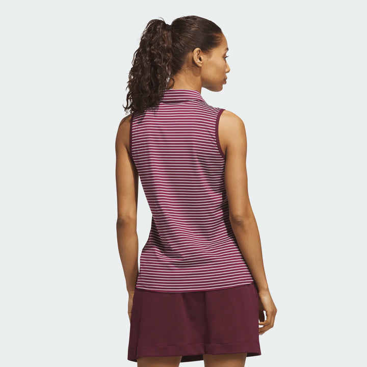 Adidas Performance Stripe Sleeveless Polo [AW26]