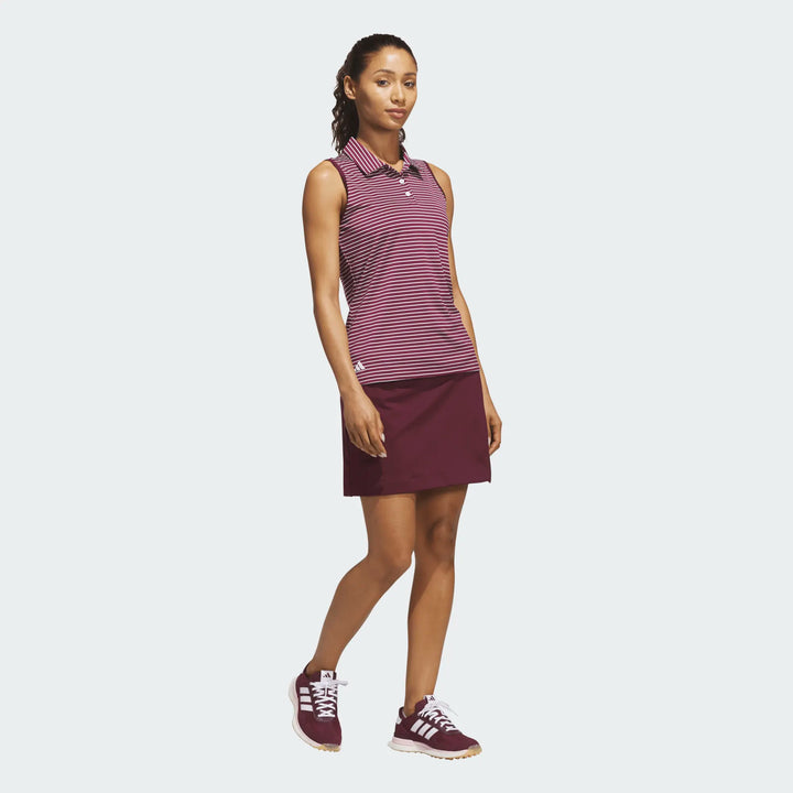 Adidas Performance Stripe Sleeveless Polo [AW26]