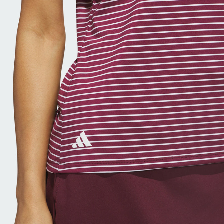 Adidas Performance Stripe Sleeveless Polo [AW26]
