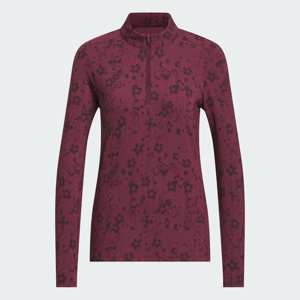 Adidas Ultimate365Cool Feeling Printed Quarter Zip Mock [AW26]