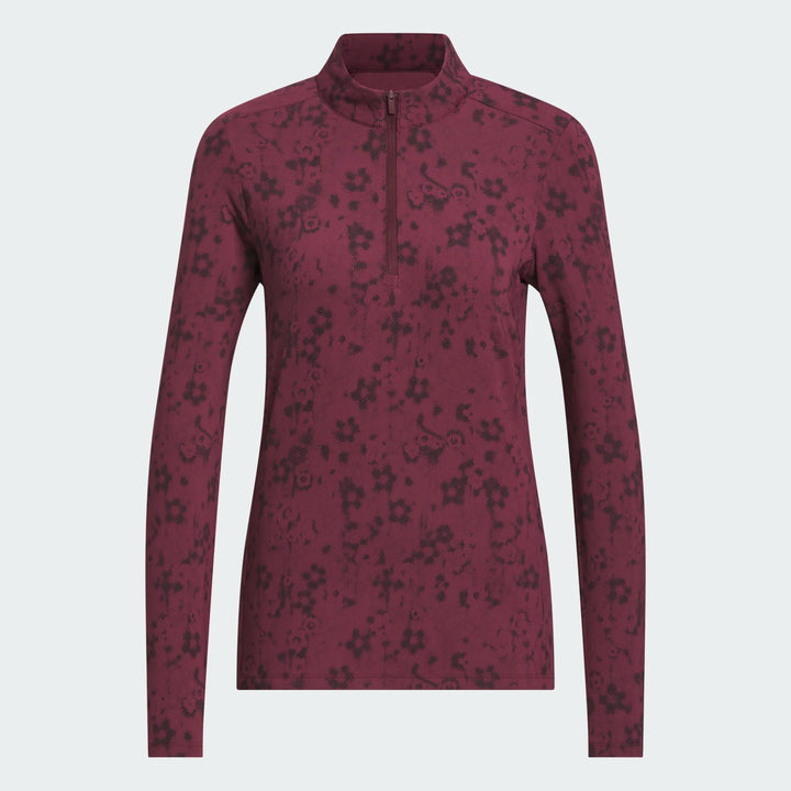 Adidas Ultimate365Cool Feeling Printed Quarter Zip Mock [AW26]