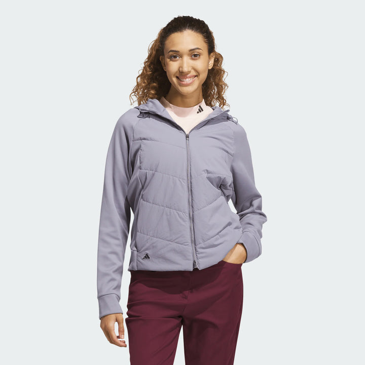 Adidas Ultimate365+ Course Control Quilted Hooded Jacket