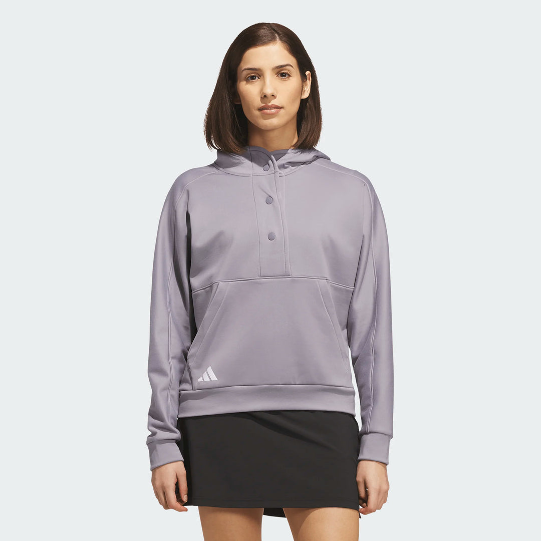 Adidas Beyond The Course Snap Climawarm Loose Hoodie