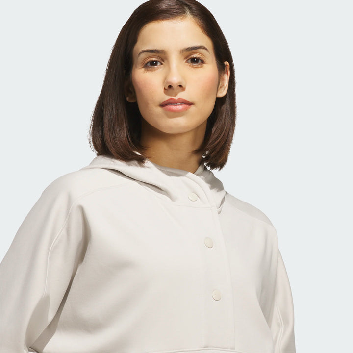 Adidas Beyond The Course Snap Climawarm Loose Hoodie