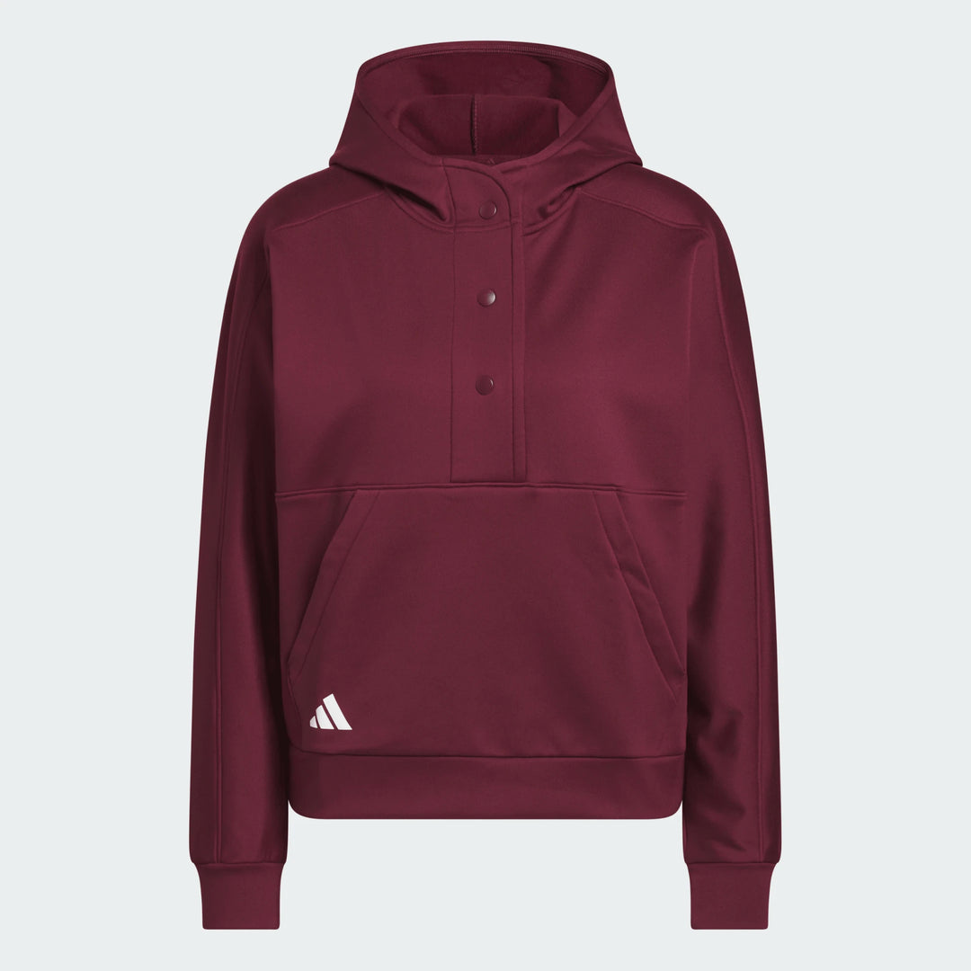 Adidas Beyond The Course Snap Climawarm Loose Hoodie