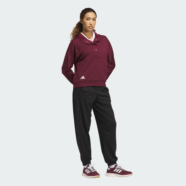 Adidas Beyond The Course Snap Climawarm Loose Hoodie