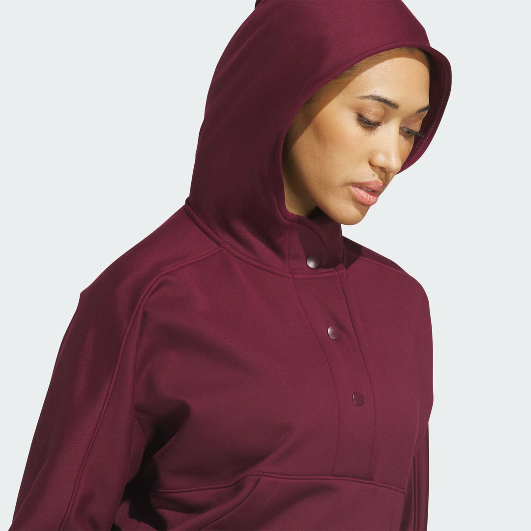 Adidas Beyond The Course Snap Climawarm Loose Hoodie