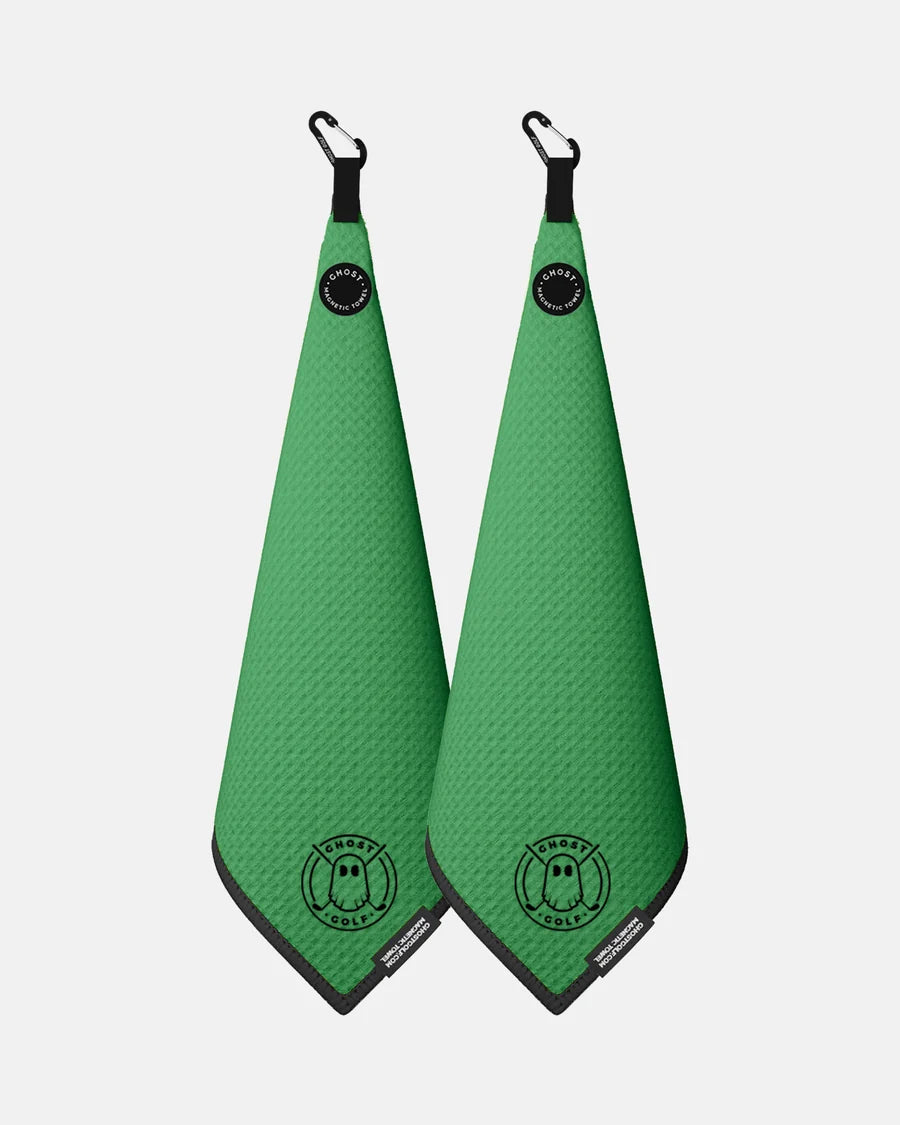 GHOST GOLF Magnetic Greenside Towel [Set of 2]