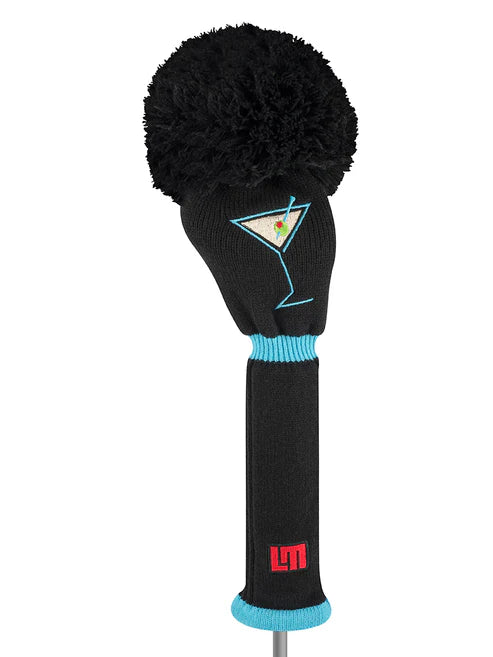 Just4Golf Happy Hour Martini Knit Headcovers With Pom