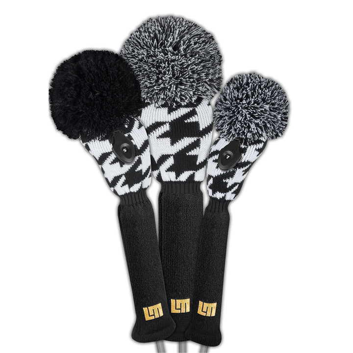 Just4Golf Oakmont Knit Headcovers With Pom