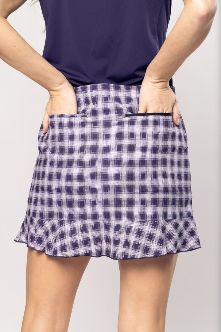 Golftini Amalfi Breeze Stretch Linen Skort