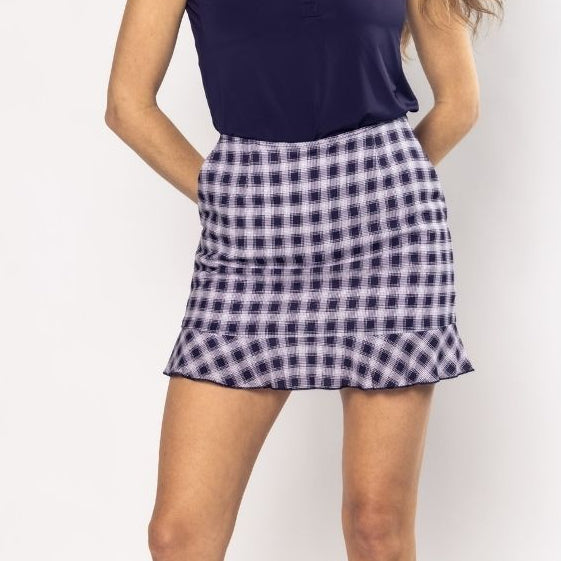 Golftini Amalfi Breeze Stretch Linen Skort
