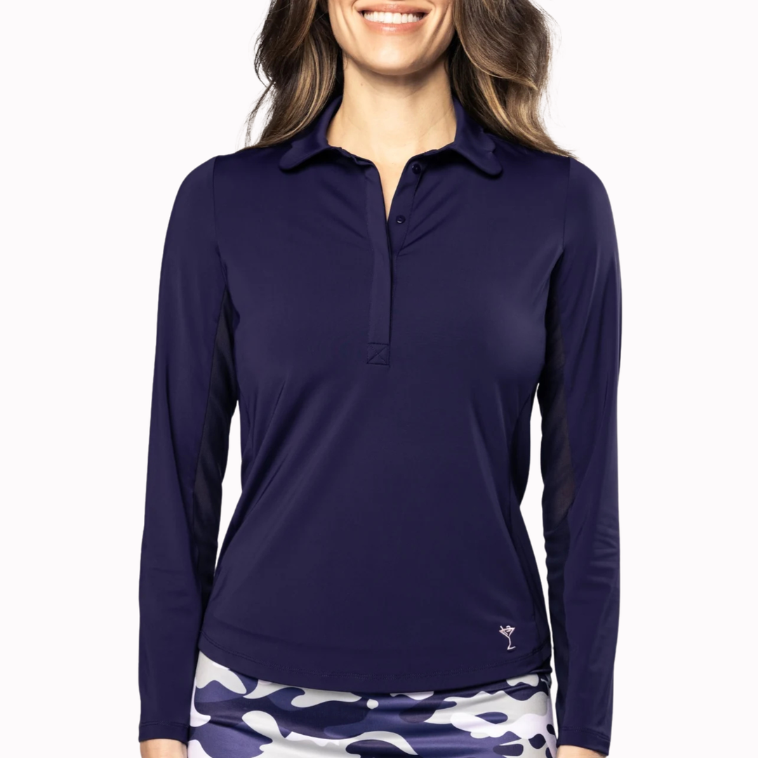 Golftini Cool Girl Darling Long Sleeve Polo
