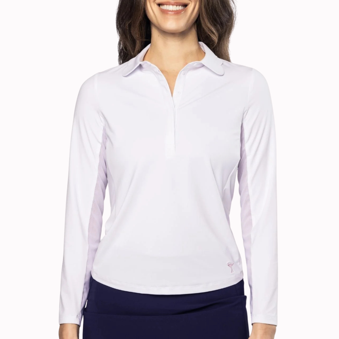 Golftini Cool Girl Darling Long Sleeve Polo