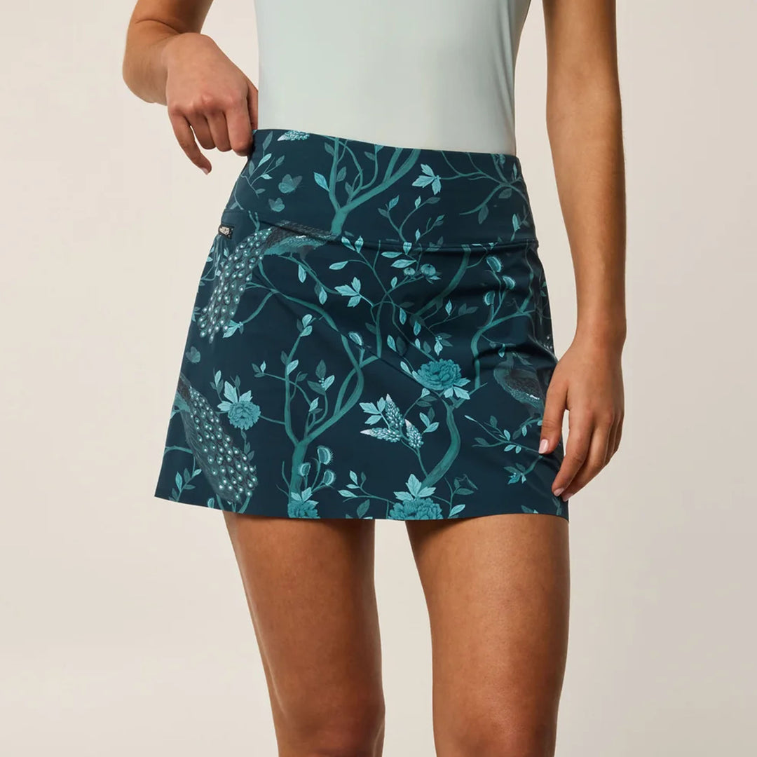Greyson Garden of Venus Phoenix 15" Aegean Skort
