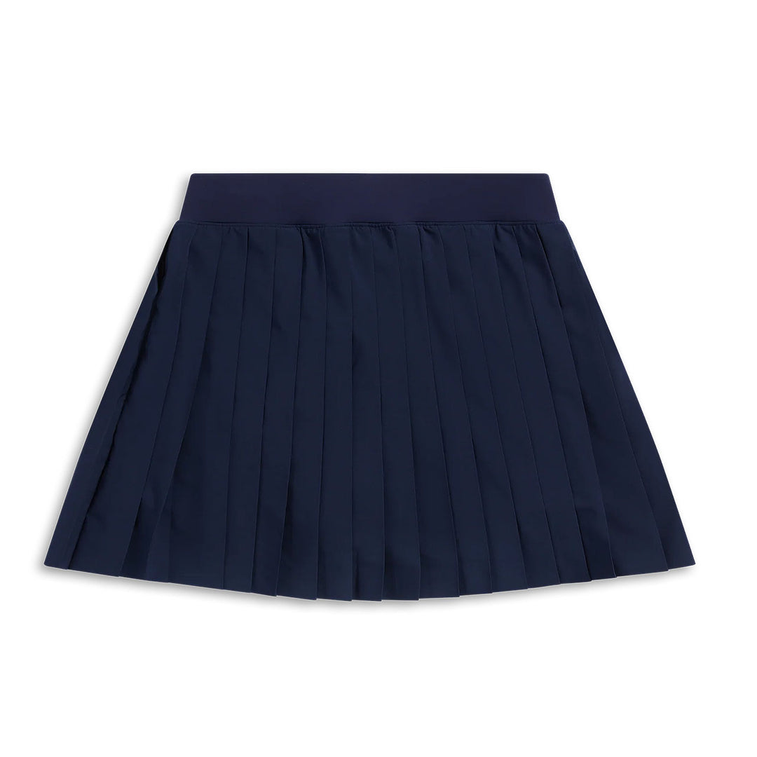 Greyson Leo Maltese Blue Pleated 15” Skort