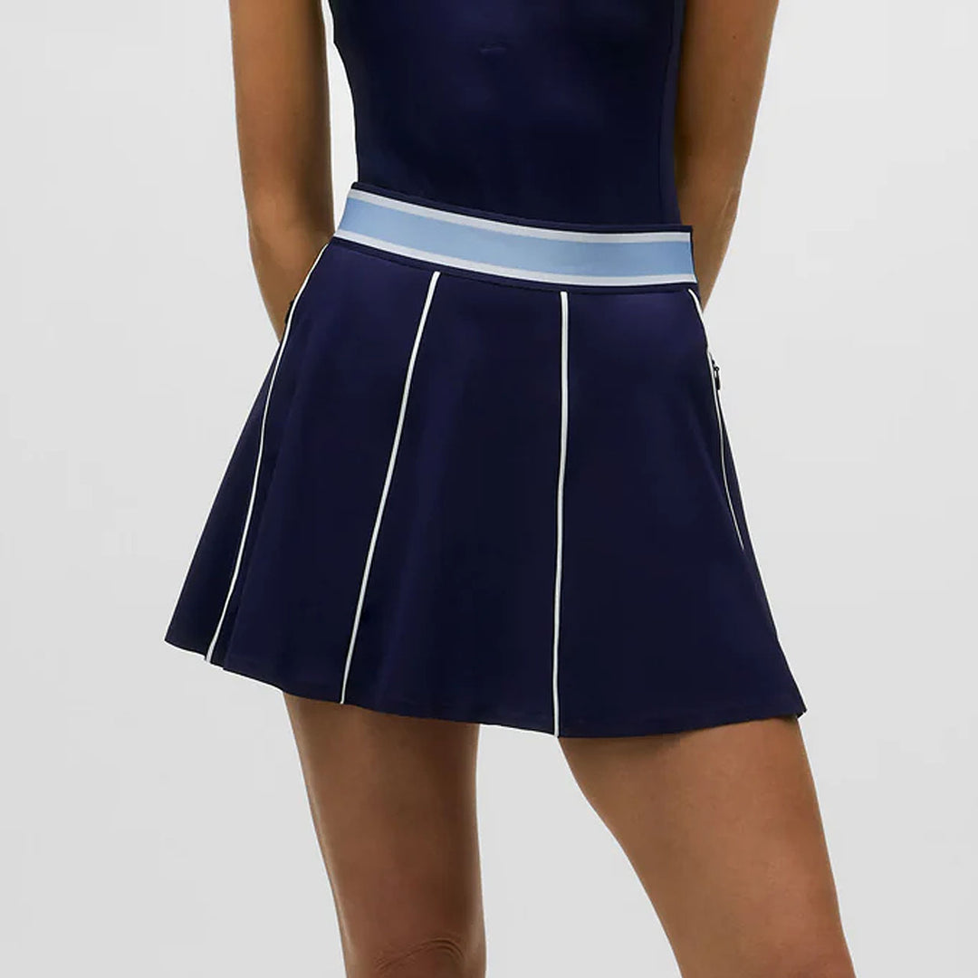 Greyson Phoenix Luxe Flare Maltese Blue Skort