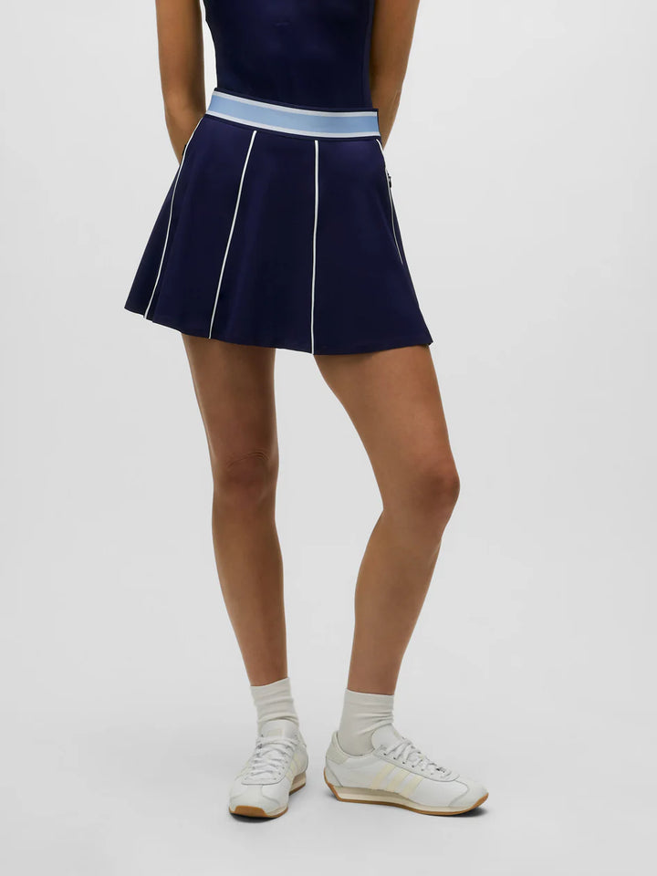 Greyson Phoenix Luxe Flare Maltese Blue Skort