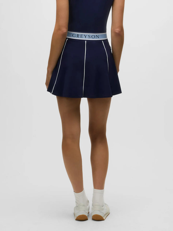Greyson Phoenix Luxe Flare Maltese Blue Skort