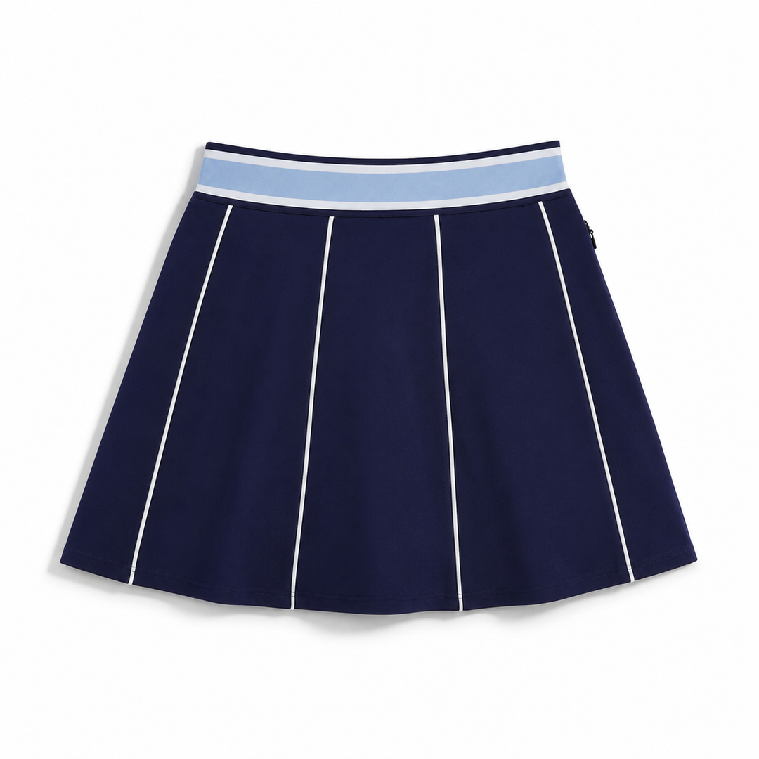 Greyson Phoenix Luxe Flare Maltese Blue Skort