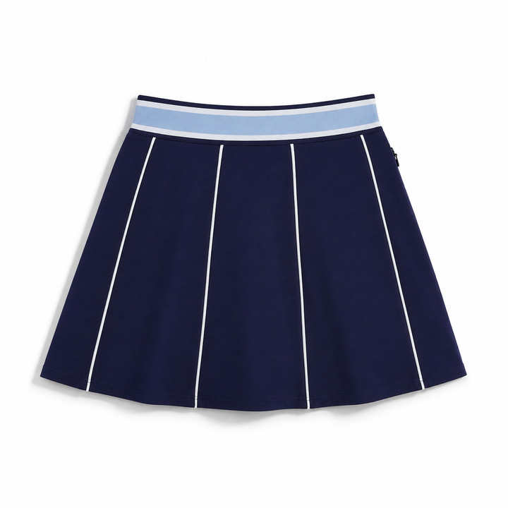 Greyson Phoenix Luxe Flare Maltese Blue Skort