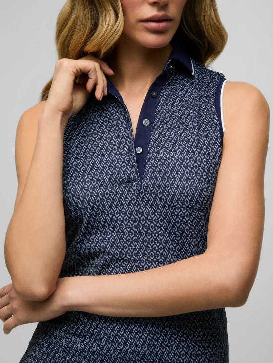 Greyson G-Thing Scarlett Sleeveless Polo