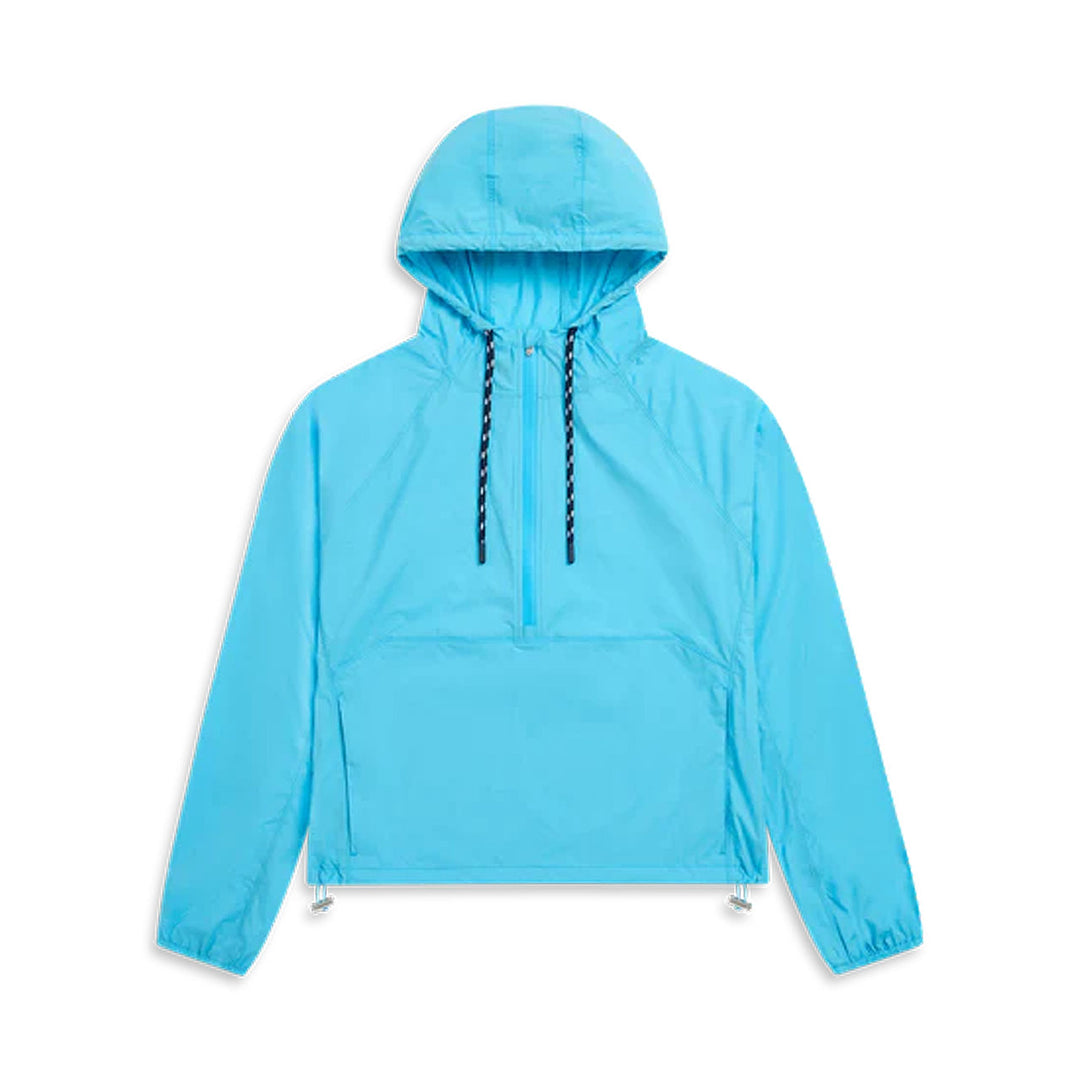 Greyson Wind Half-Zip Marina Blue Drawcord Jacket