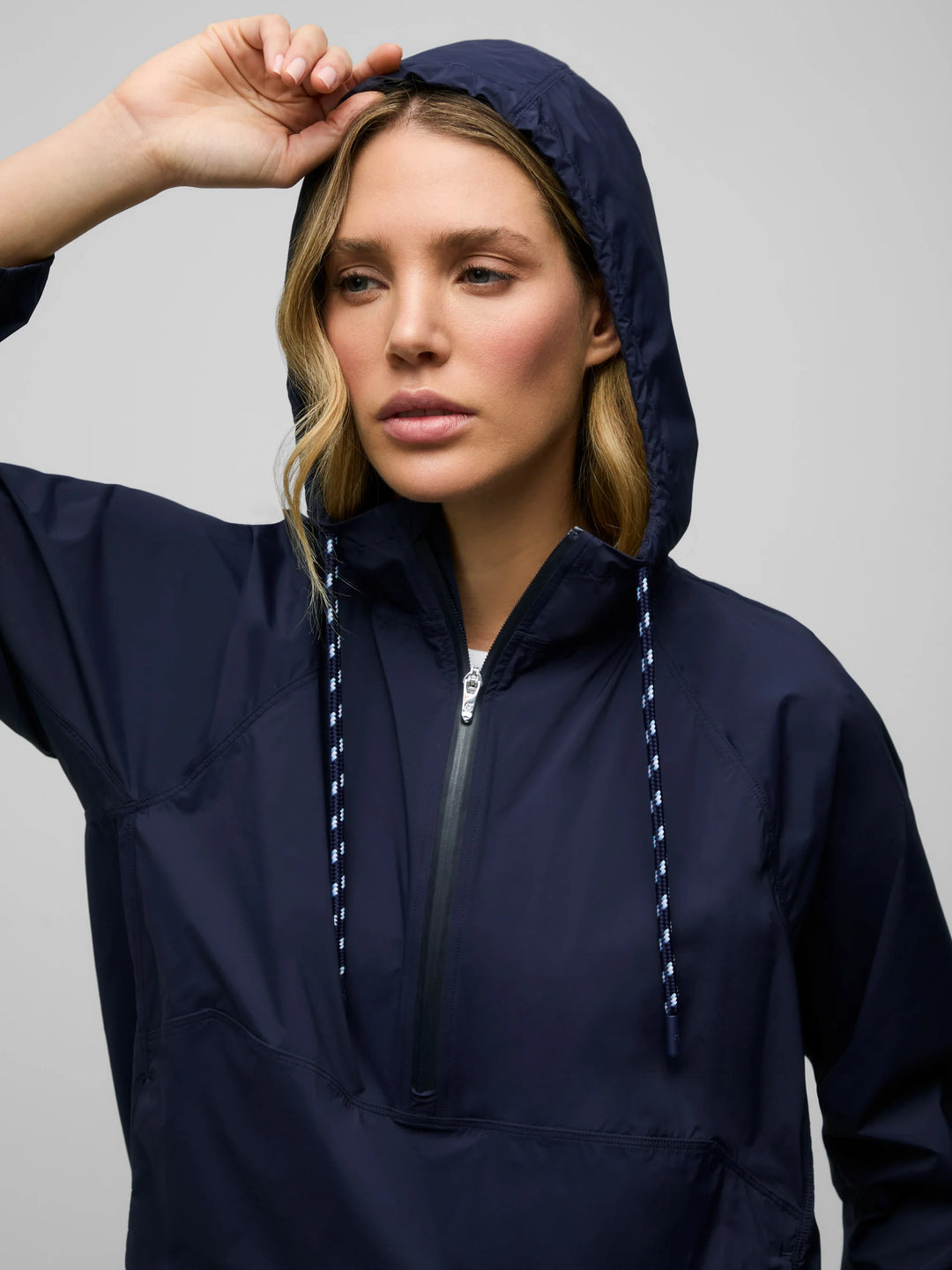 Greyson Wind Half-Zip Drawcord Jacket