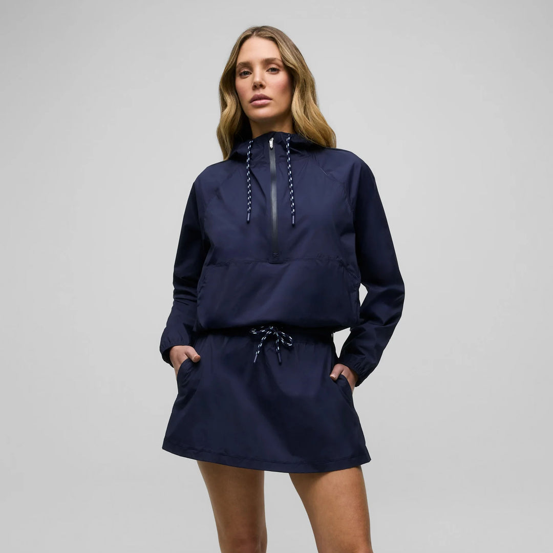 Greyson Wind Half-Zip Drawcord Jacket