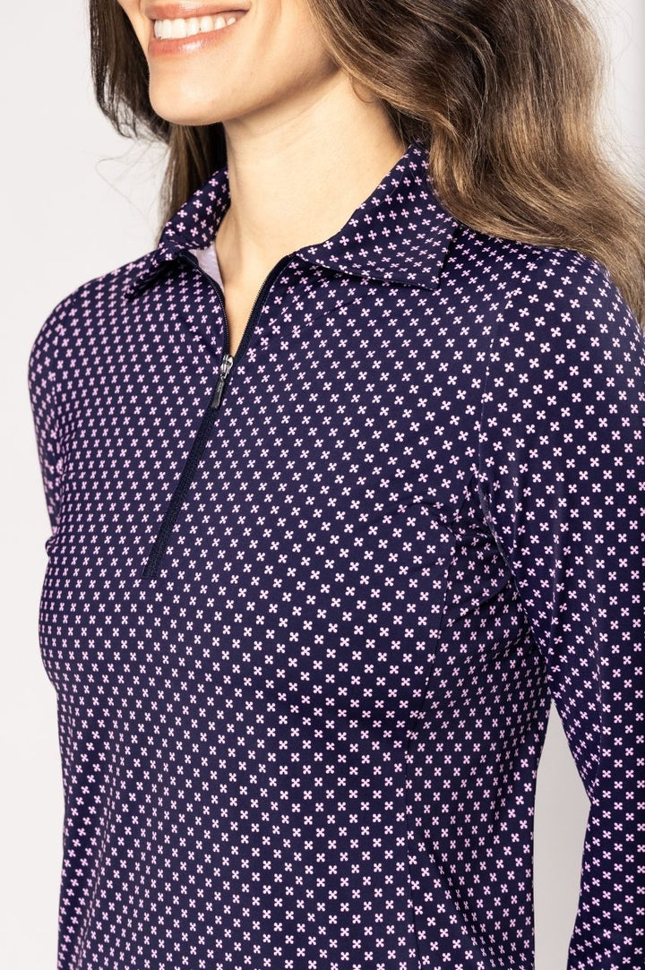 Golftini Unstoppable Long Sleeve Cool Girl Polo