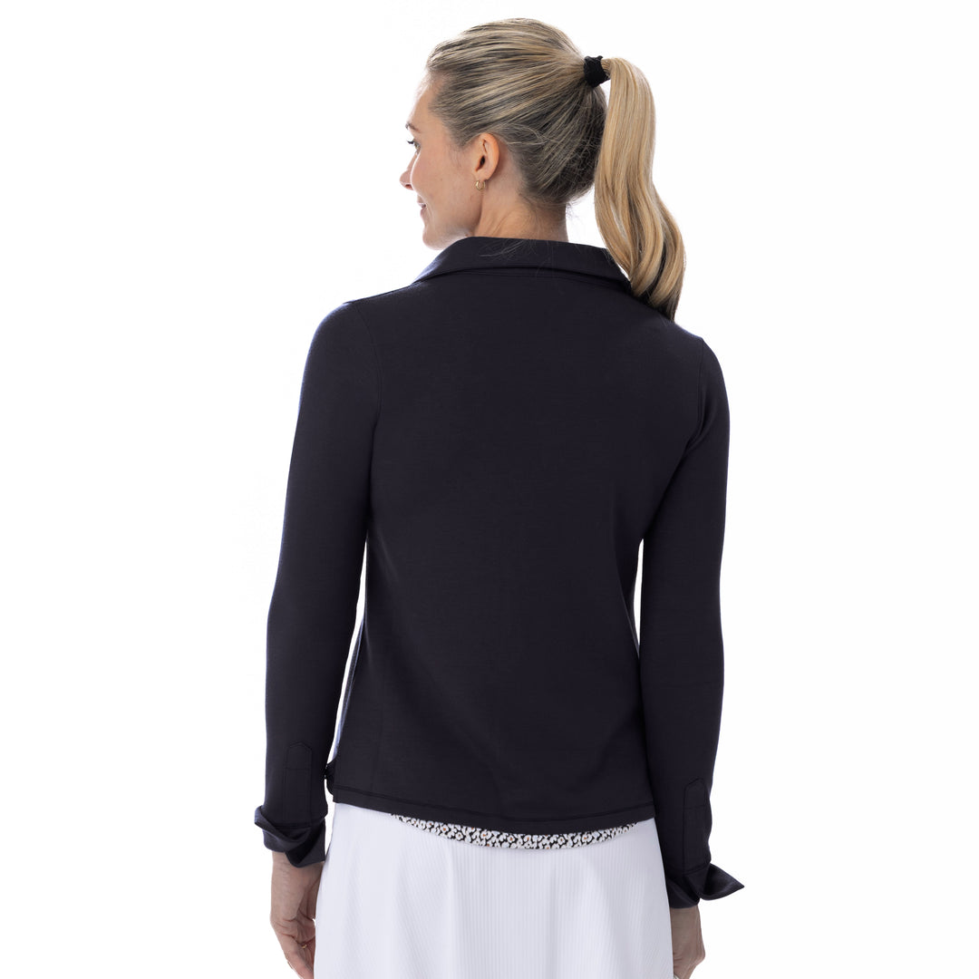 BelynKey Bliss Knit Washed Onyx Polo