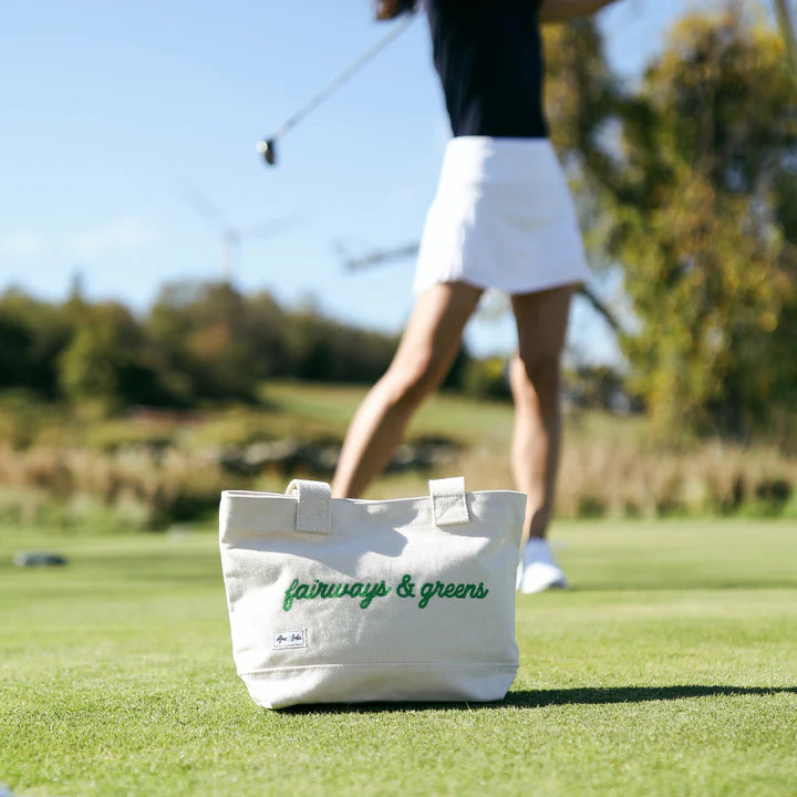 Ame &amp; Lulu Country Club Mini Canvas Golf Totes