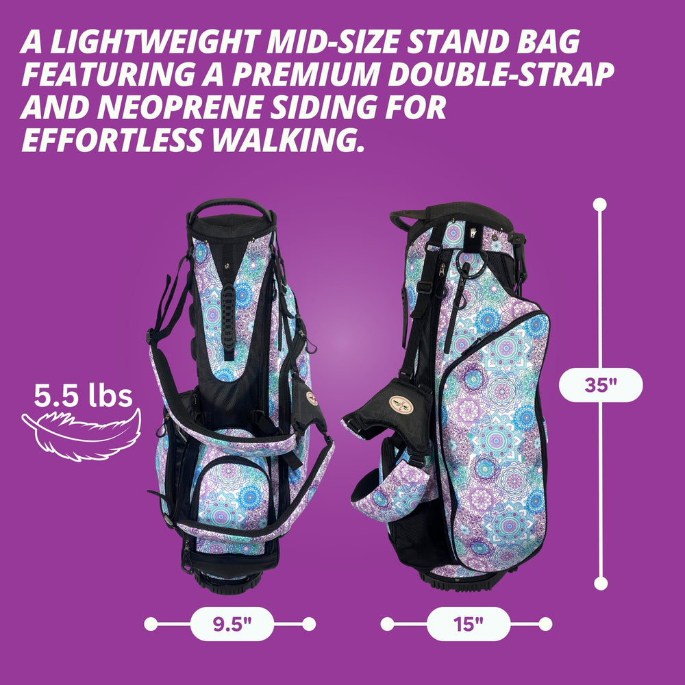 Taboo Fashions Mandala Dream 4-Way Lightweight Stand Bag