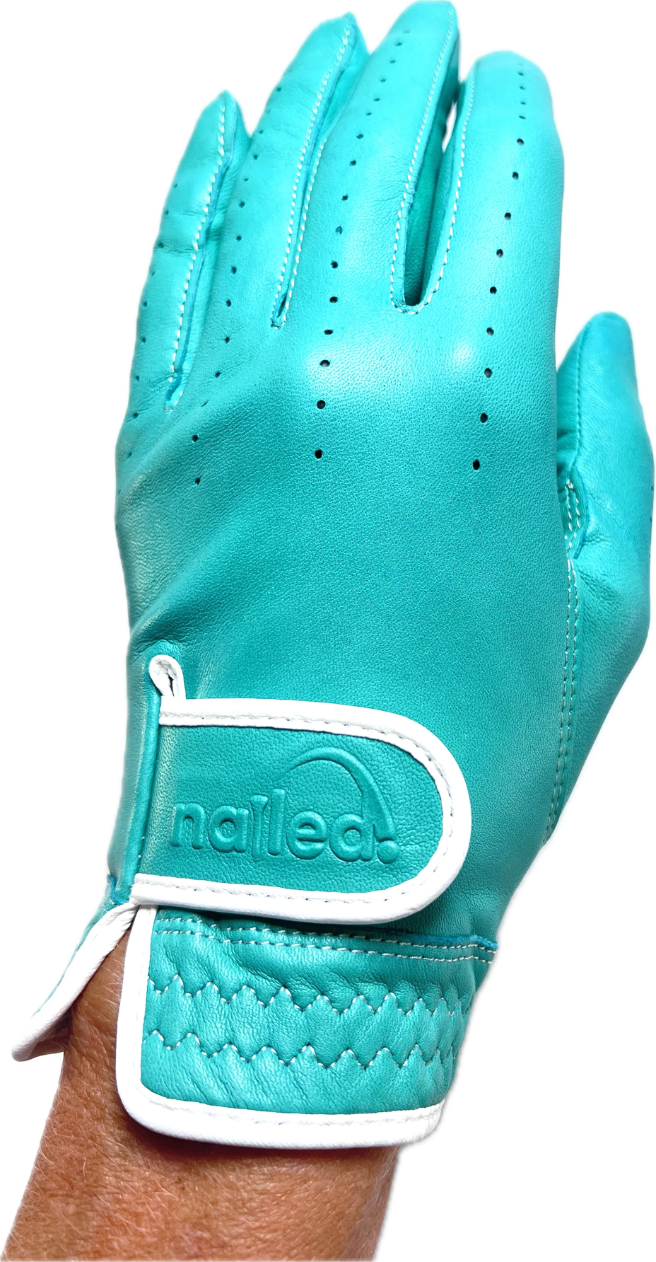 Premium Leather Colored Standard Golf Gloves