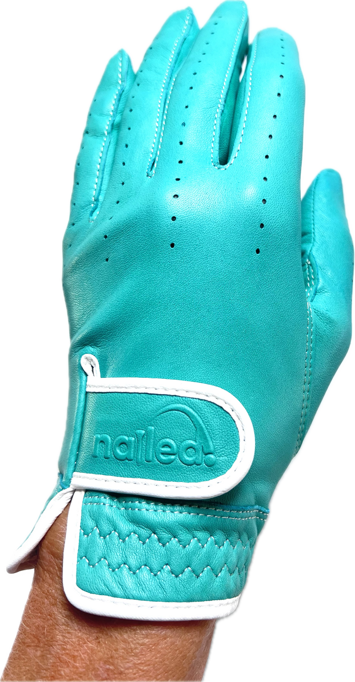 Premium Leather Colored Standard Golf Gloves