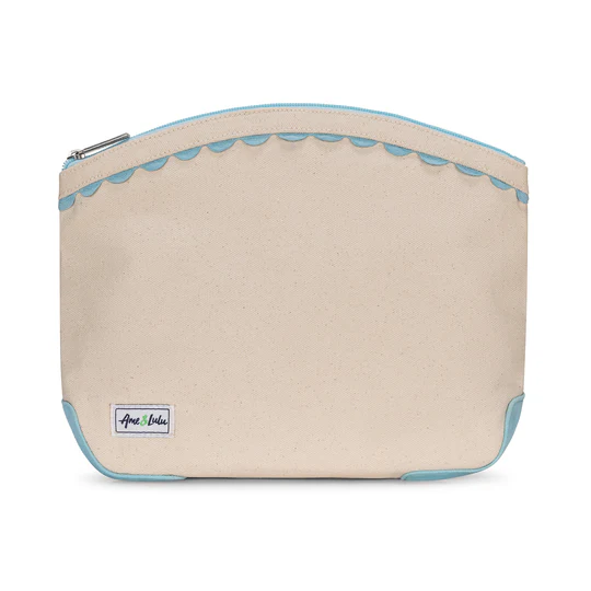 Ame &amp; Lulu Nantucket Canvas Beauty Bag