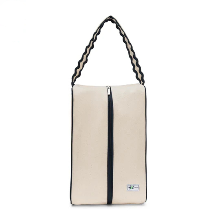 Ame &amp; Lulu Nantucket Canvas Scallop Shoe Bags
