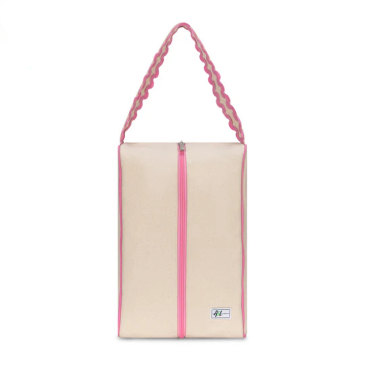 Ame &amp; Lulu Nantucket Canvas Scallop Shoe Bags