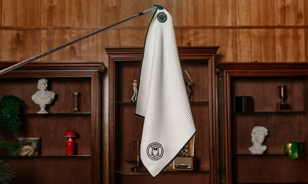 GHOST GOLF Magnetic Greenside Towel