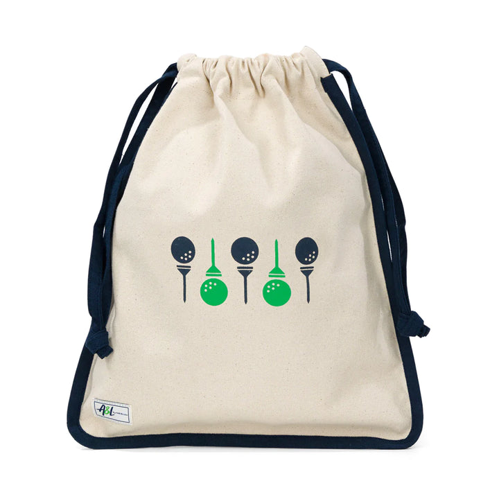 Ame &amp; Lulu Canvas Raleigh Drawstring Shoe Bag