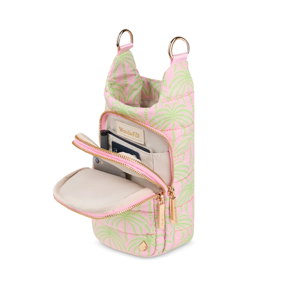 Wanderfull Pink &amp; Green Palm HydroBag®