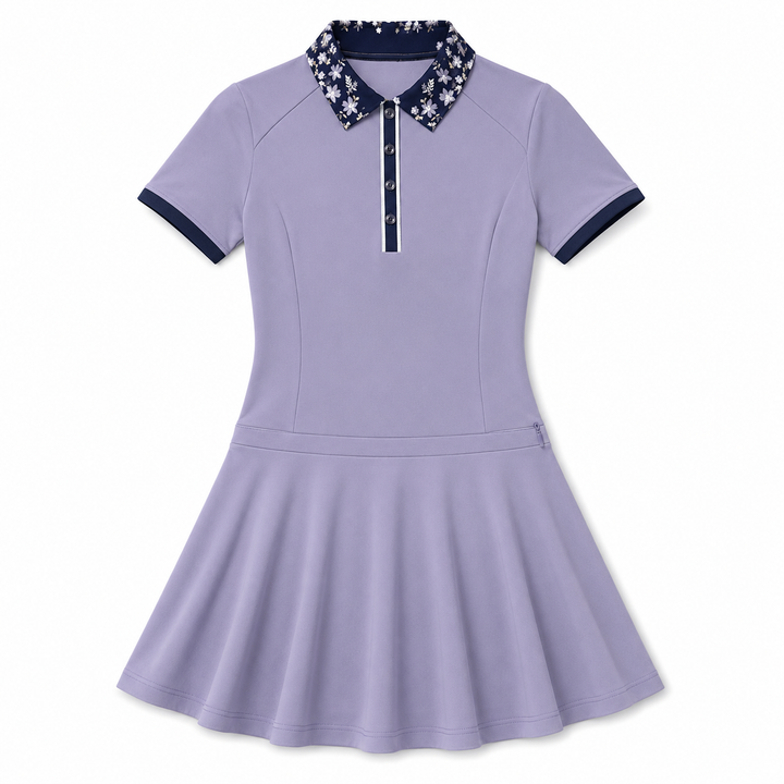 Original Penguin Heirloom Lilac Half Sleeve Dress [SF26]