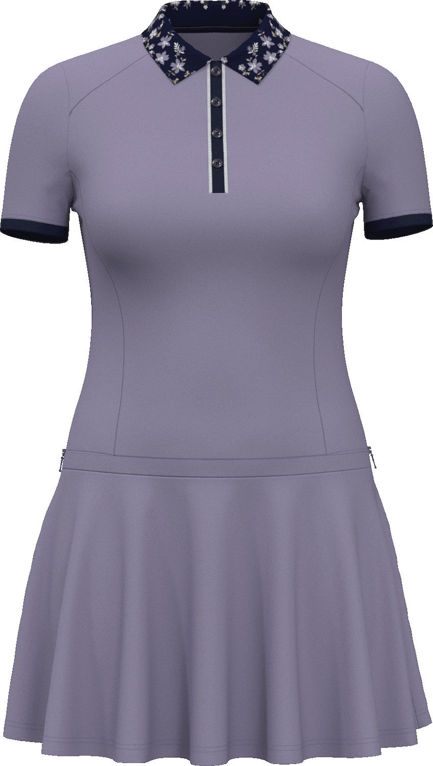 Original Penguin Heirloom Lilac Half Sleeve Dress [SF26]