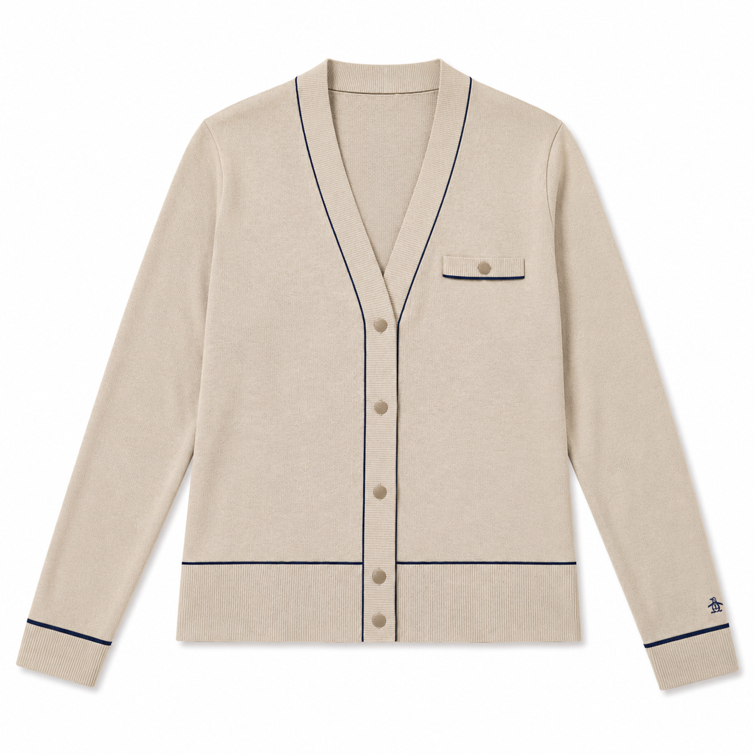 Original Penguin Tortilla Knit Cardigan [SF26]
