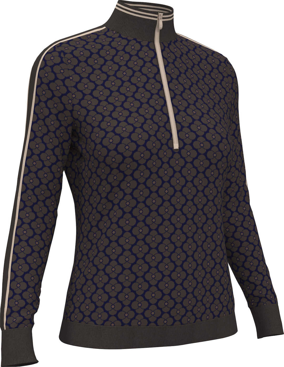 Original Penguin Chocolate Torte 1/4 Zip Sweater [SF26]