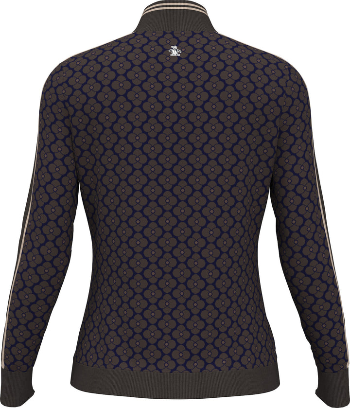Original Penguin Chocolate Torte 1/4 Zip Sweater [SF26]