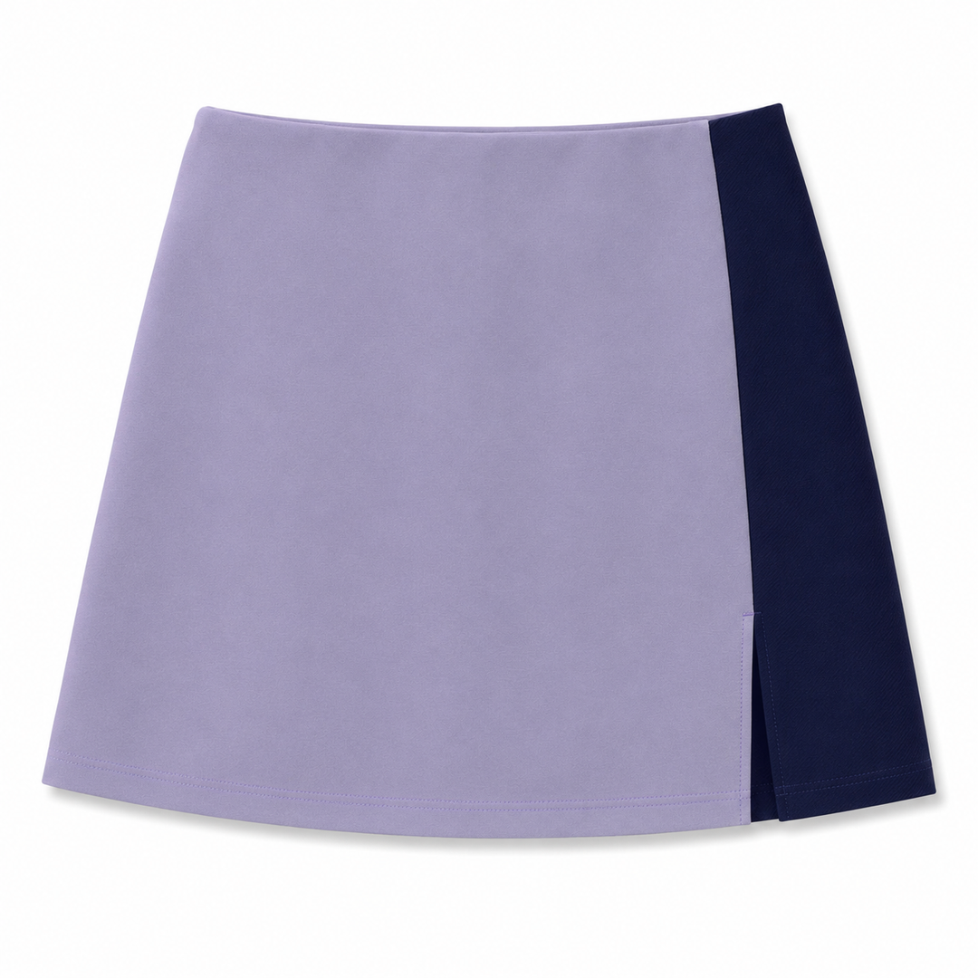 Original Penguin Heirloom Lilac Color Block Skort [SF26]